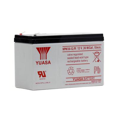 Батарея, Yuasa, NPW 36-12/R, Свинцово-кислотная 12В 7.5 Ач, Размер в мм.: 151*65*94