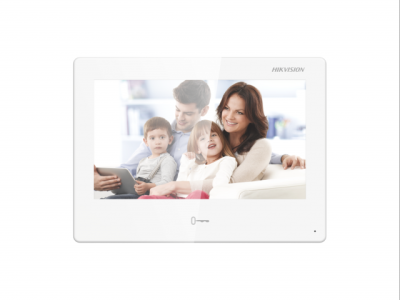 IP монитор видеодомофона HIKVISION DS-KH9310-WTE1 7" Touch-Screen,Android,PoE,WiFi,WHITE