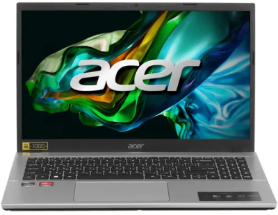 Acer Aspire 3 A315 Ryzen R7-5700U 1.8-4.3GHz,8GB,SSD 512GB, 15.6"FHD SILVER