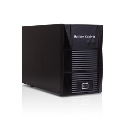 Батарейный блок, SVC, для ИБП PTS-2KL-LCD, Напольный, 12В/7Ah*6шт., Подключения через кабель с коннектором Anderson (в комплекте), Чёрный