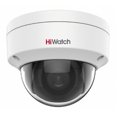 IP camera HIWATCH DS-I402(D) (2.8mm) купольная,антивандальная 4MP,IR 30M