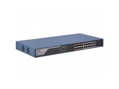 HUB Switch HIKVISION DS-3E1318P-EI/M(STD) SMART 16x10/100Mbps PoE,2x1000Mbpc,PoE budget:230W Metal