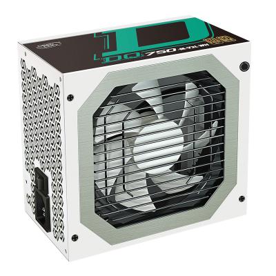 Power Supply DeepCool PQ750P-WH (750W) 80 Plus Platinum 24Pin, CPU(4+4)Pin x2, SATA x3*2, PCI-E(6+2)Pin x2, ATX12V 3.0 White