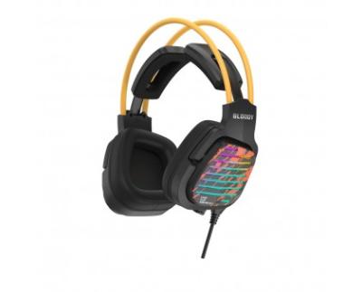 Наушники с микрофоном A4Tech BLOODY G565 RGB Gaming 7.1 USB ENERGY BLACK