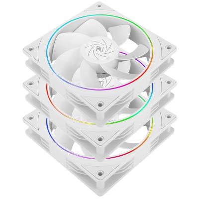 Cooler for PSU/CASE DEEPCOOL FL12R WH(3 IN 1 SET) PWM WHITE ARGB 500-2150rpm 120mm