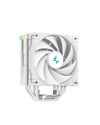 CPU cooler DEEPCOOL AK400 DIG. WH LGA1700/1200/115*/AMD 120mm Black PWM FDB fan,500-1850rpm,4HP