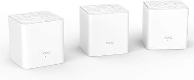 Wireless Mesh Wi-Fi System Tenda NOVA MW3(3-pack) AC1200M 867Mbps on 5GHz,300Mbps on 2.4GHz 300м2