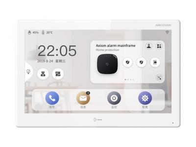 IP монитор видеодомофона HIKVISION DS-KH9510-WTE1(B)BLACK 10,1"(STD) Touch-Screen,Android,PoE,WiFi