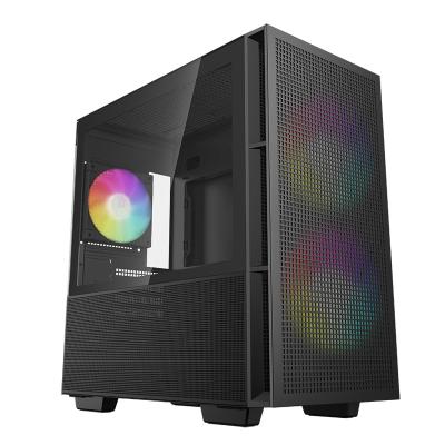 DEEPCOOL ATX MATREXX 55 MESH V4 3Ч140 PWM+1Ч120 PWM ARGB w/o PSU 2*USB 3.0