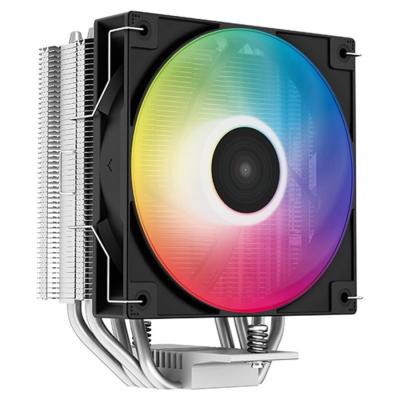 CPU cooler DEEPCOOL AG400 V2 WH ARGB LGA115*/1700/1200/AMD 120mm PWM fan,300-1850rpm,4HP