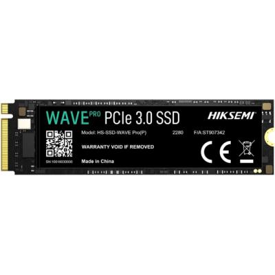 SSD HIKSEMI(HIKVISION) HS-SSD-WAVE Pro(P) 512GB 3D NAND M.2 2280 PCIe NVME Read/Write:3500/1800MB/s