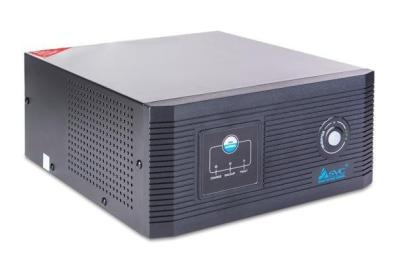 Инвертор SVC DIL-1000 (800W), Вход 12В и/или 220В, Выход 220В, (Чистая синусоида на выходе) Функция заряда батарей 20A, Чёрный