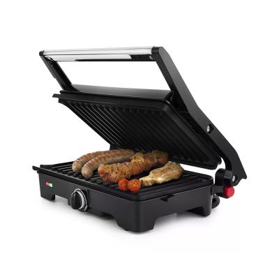 Электрогриль, Kitfort, КТ-1645, Мощность 1200W, Антипригарное покрытие, Металл, Пластик, Макс. температура нагрева 180°C, Черный