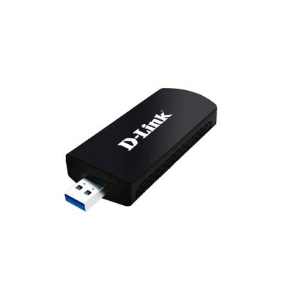 USB адаптер, D-Link, DWA-192/RU/B1A, Беспроводной двухдиапазонный USB 3.0 адаптер 802.11a/b/g/n/ac с поддержкой MU-MIMO, 4 внутренние антенны с коэффициентом усиления 2 dBi