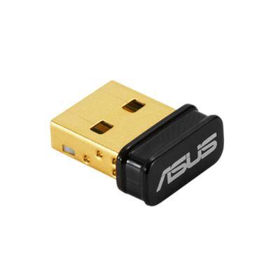 USB-адаптер беспроводного интерфейса Bluetooth, ASUS, USB-BT500, 2.4 ГГц, 3 Мбит/с, Bluetooth 5.0, USB 2.0
