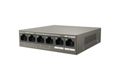 HUB Switch IP-COM(Tenda) G2206P-4-63W 4-port PoE 1000Mbps+2-port 1000Mbps Cloud Managed Steelcase