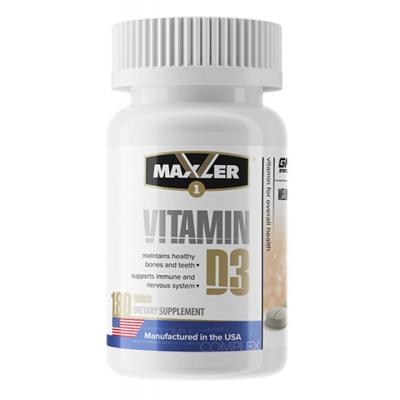 Maxler vitamin D3 (180 табл)