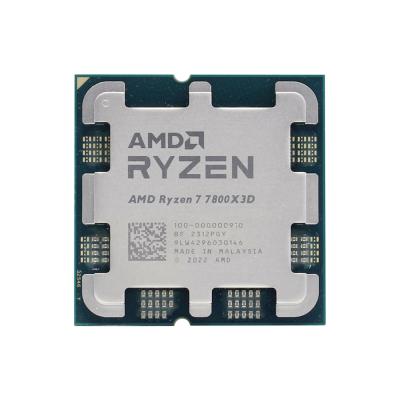 Процессор, AMD, AM5 Ryzen 7 7800X3D, oem, 8M L2 + 96M L3, 4.2 GHz, 8/16 Core, 120 Вт, Radeon™ Graphics