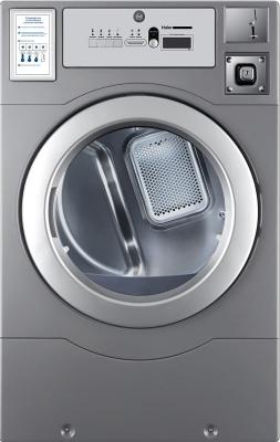 Промышленная сушильная машина Haier HCD12C 12кг, электронное управление, 4 программы, нерж. сталь, LED дисплей