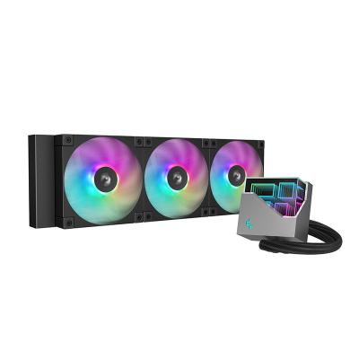 DEEPCOOL LM420 ARGB 140*3 FL14 SE FAN, 2.4" IPS DISPLAY, LGA20xx/1700/1200/115*/AMD