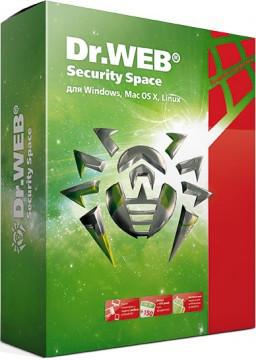 DrWEB Security Space 2пк 1год