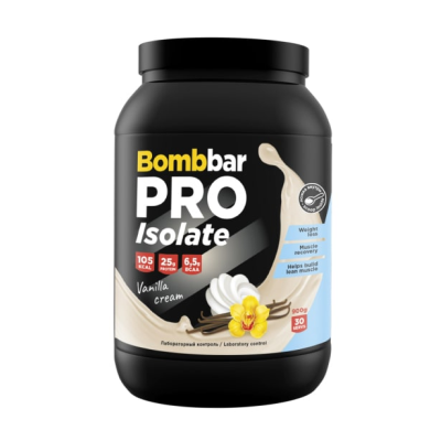 BOMBBAR Isolate 900 гр (много вкусов)