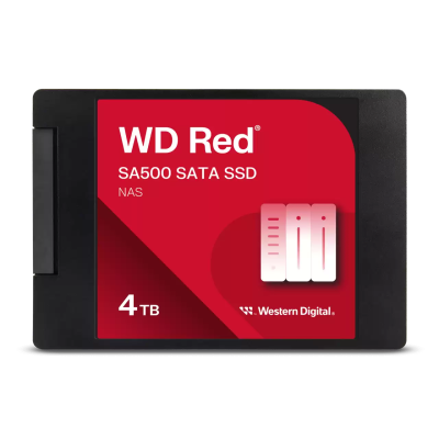 Твердотельный накопитель SSD 4TB WD Red SA500 NAS WDS400T1R0A SATA3 2.5"