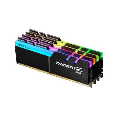 Комплект модулей памяти, G.SKILL, TridentZ RGB F4-3600C18Q-128GTZR (Kit 4x32GB), DDR4, 128GB, DIMM <PC4-28800/3600MHz>, Черный