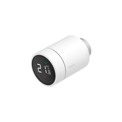 Терморегулятор для радиатора (термостат), Aqara, Smart Radiator Thermostat E1, SRTS-A01, Вкручивается вместо обычной термоголовки с резьбой M30  1,5 мм, Возможность объединять устройства в группы, Протокол связи ZigBee 3.0, Работает с Алисой,  5789мм