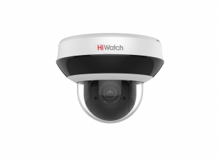 IP camera HIWATCH DS-I405M(B) 4MP,PTZ,4xOPTICAL ZOOM,уличн,антивандал,microSD,MIC,IR20M