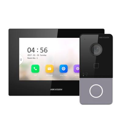 Видеодомофон HIKVISION DS-KIS605-P(STD) IP PoE Видеодомофон HIKVISION DS-KIS605-P(STD) IP PoE
