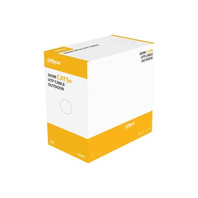 Кабель сетевой, Dahua, DH-PFM920-5EU, Cat.5e, UTP, 4x2x1/0.5мм, PE, 305 м/б