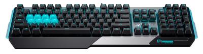 A4TECH BLOODY B865 LIGHT STRIKE GUN GREY BKLT GAMING MECHANICAL RED SWITCH KEYBOARD USB US+RUSSIAN