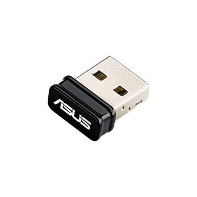 Сетевой адаптер, ASUS, USB-N10 NANO, 2.4 ГГц, 150 Мбит/с, 15.5 dBm, USB 2.0