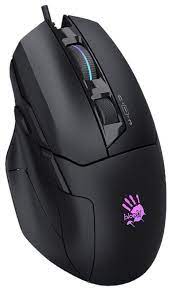 A4TECH BLOODY W70 MAX GAMING MOUSE 10000CPI STONE BLACK RGB METAL FEET ACTIVE USB BLACK