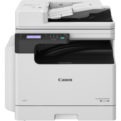 Монохромное МФУ Canon imageRUNNER 2224N II, 7079C002AA, Лазерное, A3, 24 стр./мин., Подача 350 листов, Планшетный сканер (АПД DADF-D1 опционален), Сенсорный дисплей 3.5", 1.2 ГГц CPU, 1.5 ГБ RAM, USB 2.0, Ethernet 10/100, Wi-Fi