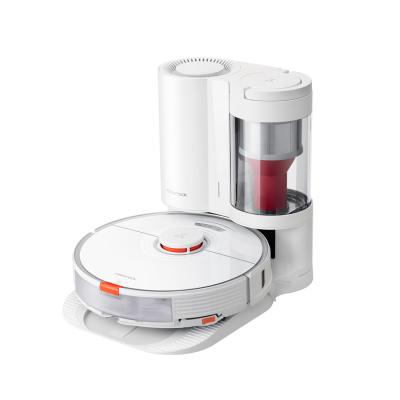 Робот-пылесос, Roborock, S7+ (S7P02-02), с зарядным устройством и автовыгрузкой мусора (AED01HRR/AED02HRR), 6 недель без опустошения, LDS навигация, 2500 Па, Обслуживаемая площадь: сухая (300 кв.м) влажная (200 кв.м), Автономная работа 3 ч, Аккумулят