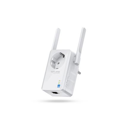 Усилитель Wi-Fi сигнала, TP-Link, TL-WA860RE, 300 Мбит/с, 1 порт Ethernet 10/100 Мбит/с (RJ45), 2 внешние антенны