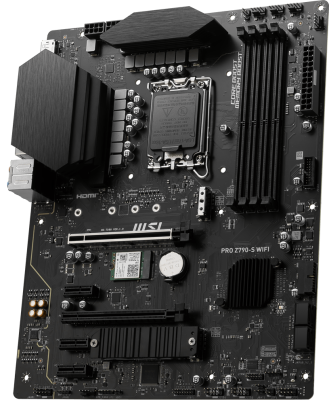 M/B LGA1700 MSI PRO Z790-P WIFI/4xDDR5/4xM.2/PCIe 5.0/2,5Gb LAN/Wi-Fi 6E Module/6xSATA/3xUSB2.0+4xUSB3.2+Type-C/DP+HDMI