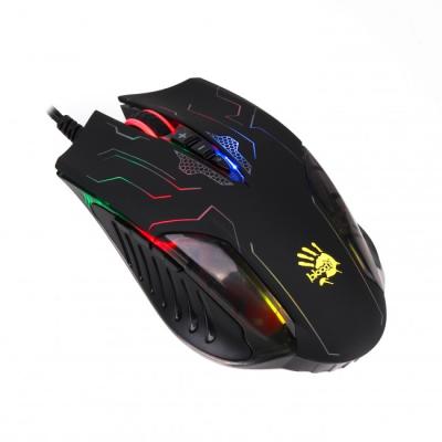 A4TECH BLOODY Q50 NEON X'GLIDE GAMING MOUSE USB BATTLEFIELD