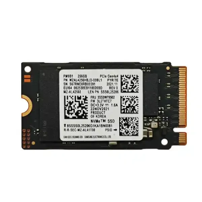 Твердотельный накопитель SSD 512GB Samsung PM9B1 M.2 2242 PCIe 4.0 x4 NVMe 1.4, Read/Write up to 3500/2500MB/s, OEM