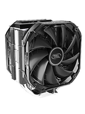 CPU cooler DEEPCOOL AS500 PLUS A-RGB LGA775/115*/1200/AMD 2x140mm Black PWM fan,500-1500rpm,5HP