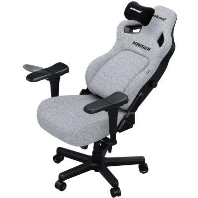 Gaming Chair AD12YDDC-XLL-20-G-CF AndaSeat Kaiser 4 XL GRAY 5D Armrest 65mm wheels PVC Fabric