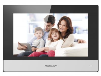 IP монитор видеодомофона HIKVISION DS-KH6320-WTE1(STD) 7" Touch-Screen,WIFI,PoE