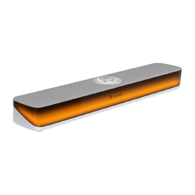 A4TECH BLOODY S10 DUAL MODE RGB GAMING SOUNDBAR 5W*2 BLUETOOTH V5.3 & USB WHITE