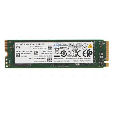 Твердотельный накопитель SSD 1TB Intel 670p SSDPEKNU010TZH M.2 2280 PCIe 3.0 NVMe 1.3 x4, OEM
