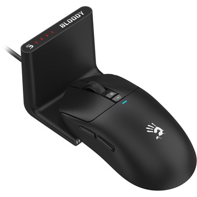 A4TECH BLOODY R72 ULTRA DUO WAVELINK DUAL WIRELESS 20000CPI GAMING MOUSE 2.4GHz / USB DOCK BLACK