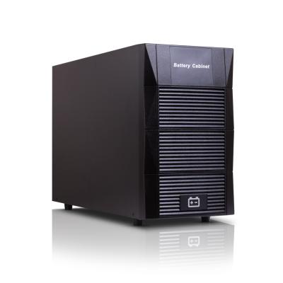 Батарейный блок, SVC, для ИБП PTS-3KL-LCD, Напольный, 12В/7Ah*16шт., Подключения через кабель с коннектором Anderson (в комплекте), Чёрный