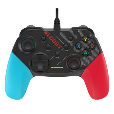 A4TECH BLOODY GP30 USB WIRED GAMEPAD SPORTS BLUE