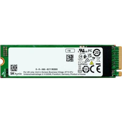 Твердотельный накопитель SSD 1TB SK hynix PC711 SSS0L24818 M.2 2280 PCIe 3.0 x4 NVMe 1.3, Read/Write up to 3500/3200MB/s, OEM